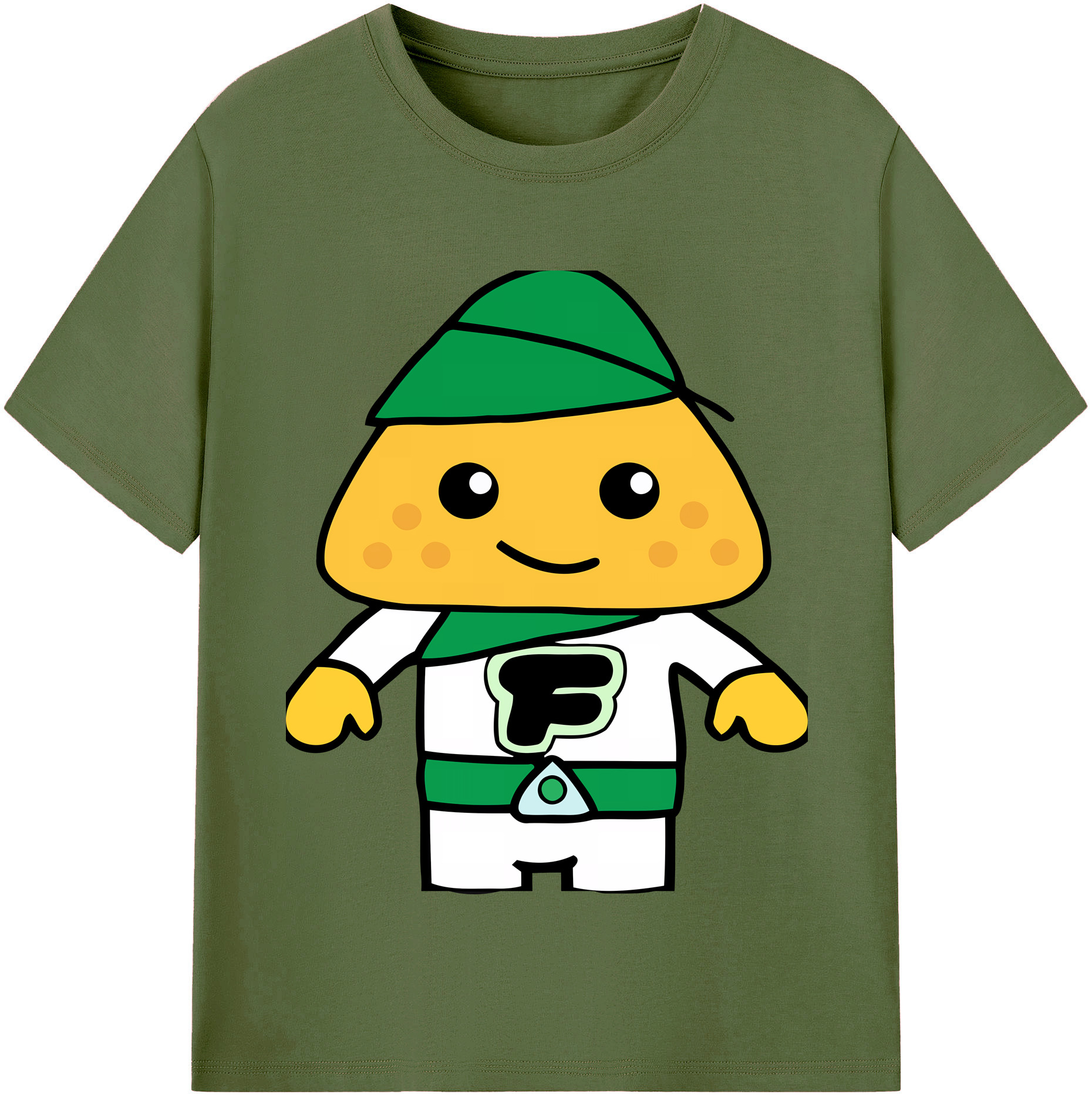 （画像用） アンパンマン Anpanman 綿100％半袖Tシャツ（フロントプリント）
